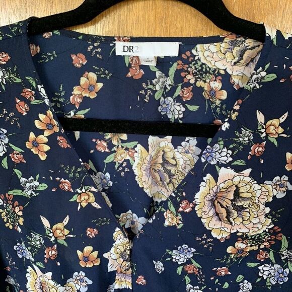 DR2 Women's Small Floral Romper Shorts Size S - Picture 4 of 7